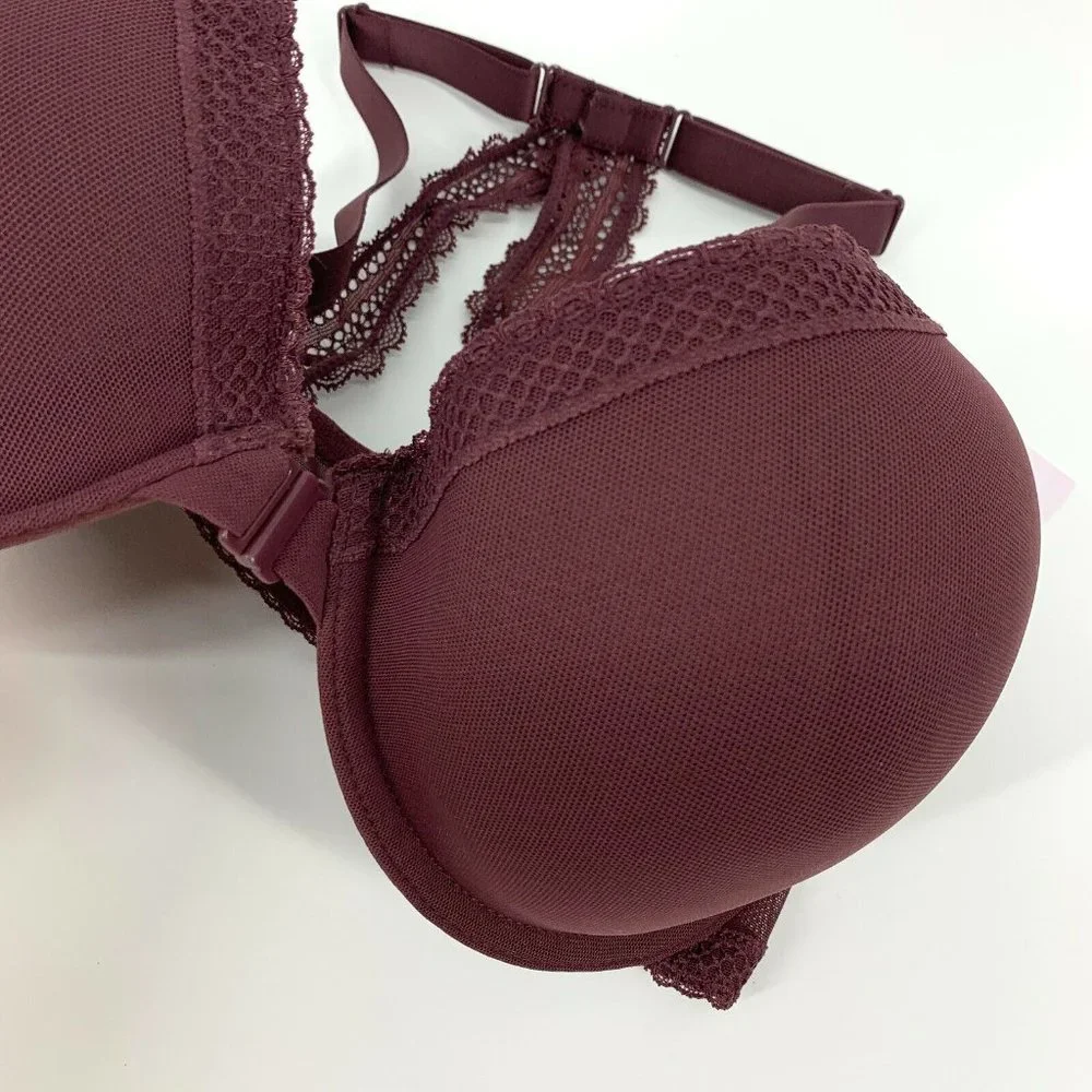 Auden Bra The Ace Demi Racerback Lightly Lined Front Closure Womens NWT - Picture 4 of 10